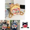 Papergames Soft Plush Travel Itabag Backpack With Mobile Pocket For Casual Outings