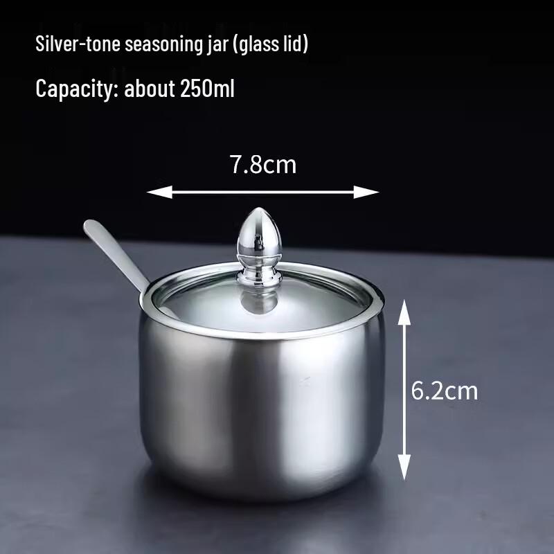 304 Stainless Steel Kitchen Seasoning Jar