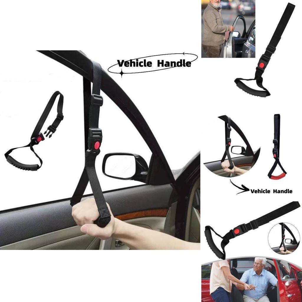 Adjustable Universal Car Handle With Safety Assist For Elderly Black 48cm/18.89in Size