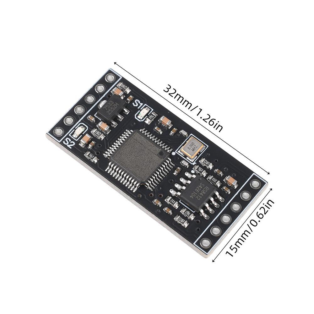 2-Channel PWM To 0-5V Analog Voltage Module DC 5-12V High Speed DAC Converter for RC Drone Car Boat Model