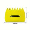 Outdoor Garden Large Capacity Leaf Grabber Serrated Cleaning Tool Hand Rake Yard Leaf Cleaning Tools Handheld Gardening Rake