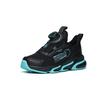 Anta Bounce Non-Slip Shock Absorbing Durable Low-Top Running Shoes Kids Sneakers Black Blue A312139988A-1