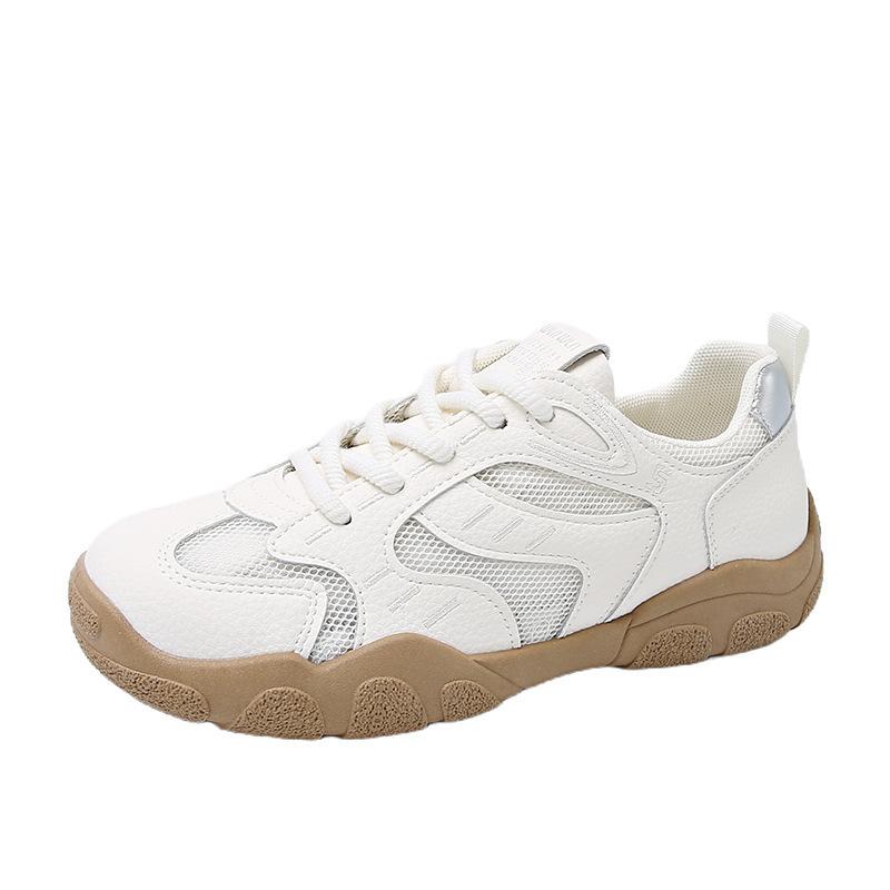 

2025 summer high-quality physical mesh breathable sports shoes Harajuku ins women s shoes four seasons sports outdoor running shoes 35
