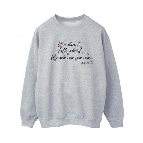 Disney Womens/Ladies Encanto We Dont Talk About Bruno No No Sweatshirt