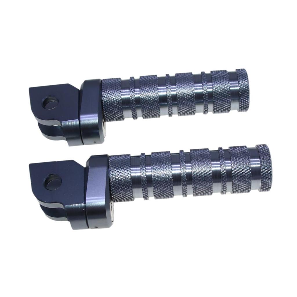 Non Slip Aluminum Motorcycle Foot Pegs Comfortable Foot Pedal Rest for Yamaha XJR1300 Honda CB1300