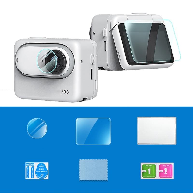 Shatterproof High Transparency Screen Protector Guard Scratch Resistant Suitable For Action Camera Anti Abrasion Design