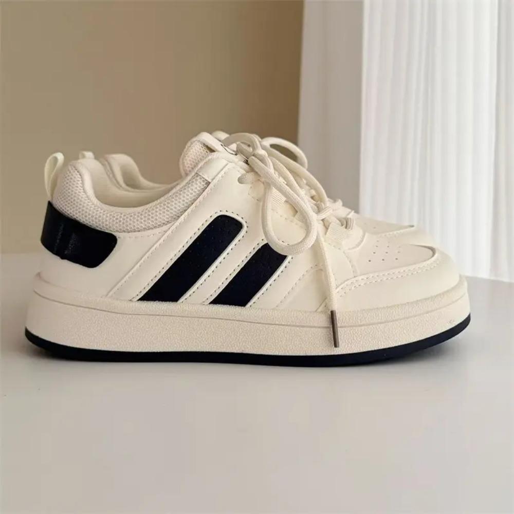 New Red Women Vulcanize Shoes Casual Platform Sneakers Vintage Sports Female Korean Designer Flats Harajuku School Tennis