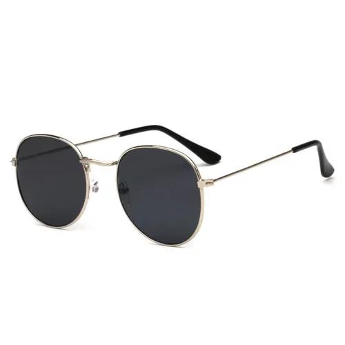 Retro Round Sunglasses For Men Women Brand Designer Vintage Sun Glasses Eyewear Luxury Mirror Ray Glasses