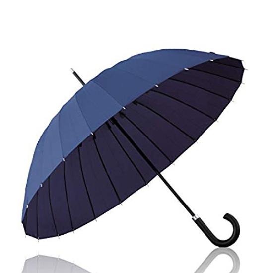 Ombrage Long Rain 24 Teflon Super Strong Wind Rainy Sudden Evening Durable Ottostyle.jp Umbrella, Umbrella, Ribs, High-Strength Fiberglass, Coating,