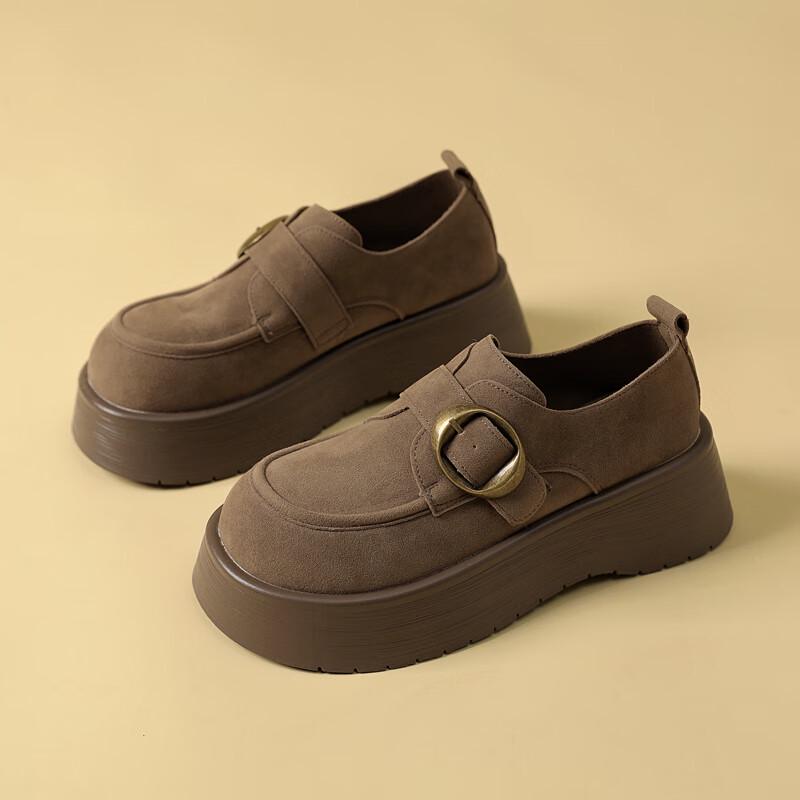 Warrior Women s Platform Loafers WXP(WZ)-2390 37