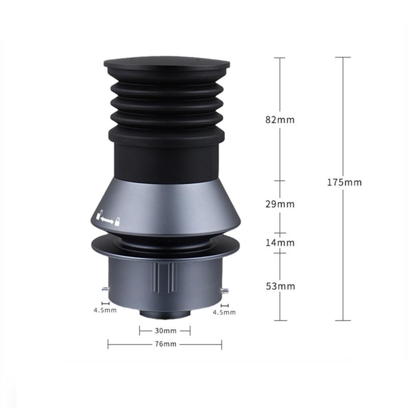 Aluminum Alloy Single Dose Hopper for Breville Coffee Grinder, Blower for Breville 870, BES875, BES878, BES880
