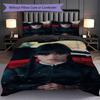 1PC Wednesday pattern Bedding Quilt Set Quilt Cover Pillowcase Home Decoration Birthday Gift (1 * duvet cover + 53 * pillowcase, without core)