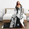 Black Butlers Flannel Blanket Autumn Super Soft Bedding Throws for Kids Bedroom Graphic Bedspread Sofa Bed Cover