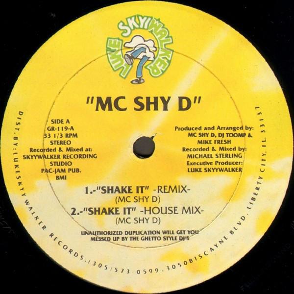 

12inch Record MC SHY D - Shake It (12 Remix) GR119 Luke Skyywalker 1988 US Dance & Electronica Used