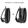 Moustache On Time Business Compatible with Men's Backpack, Slim, Lightweight, Expandable, 13.3-inch PCs, JNO-2821 (Gray)