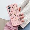 Flower Phone Case For Xiaom 12T Mi12T Pro Funda Cute Heart Cartoon Owl Xiaomi 12 T Xiaomi12T Pro Matte Soft TPU Back Cover Shell