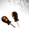 2Pcs Mini Stubby Screwdriver Mini Sewing Machine Screwdriver for DIY Repairing