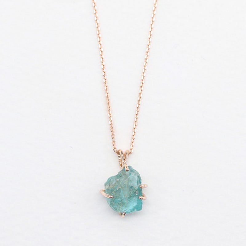 OR D`OR Aquamarine Pendant Necklace