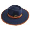 Stylish Wide Border Hat Sun Protecting Fashionable Hat British Styles Hat for Holiday Celebrations