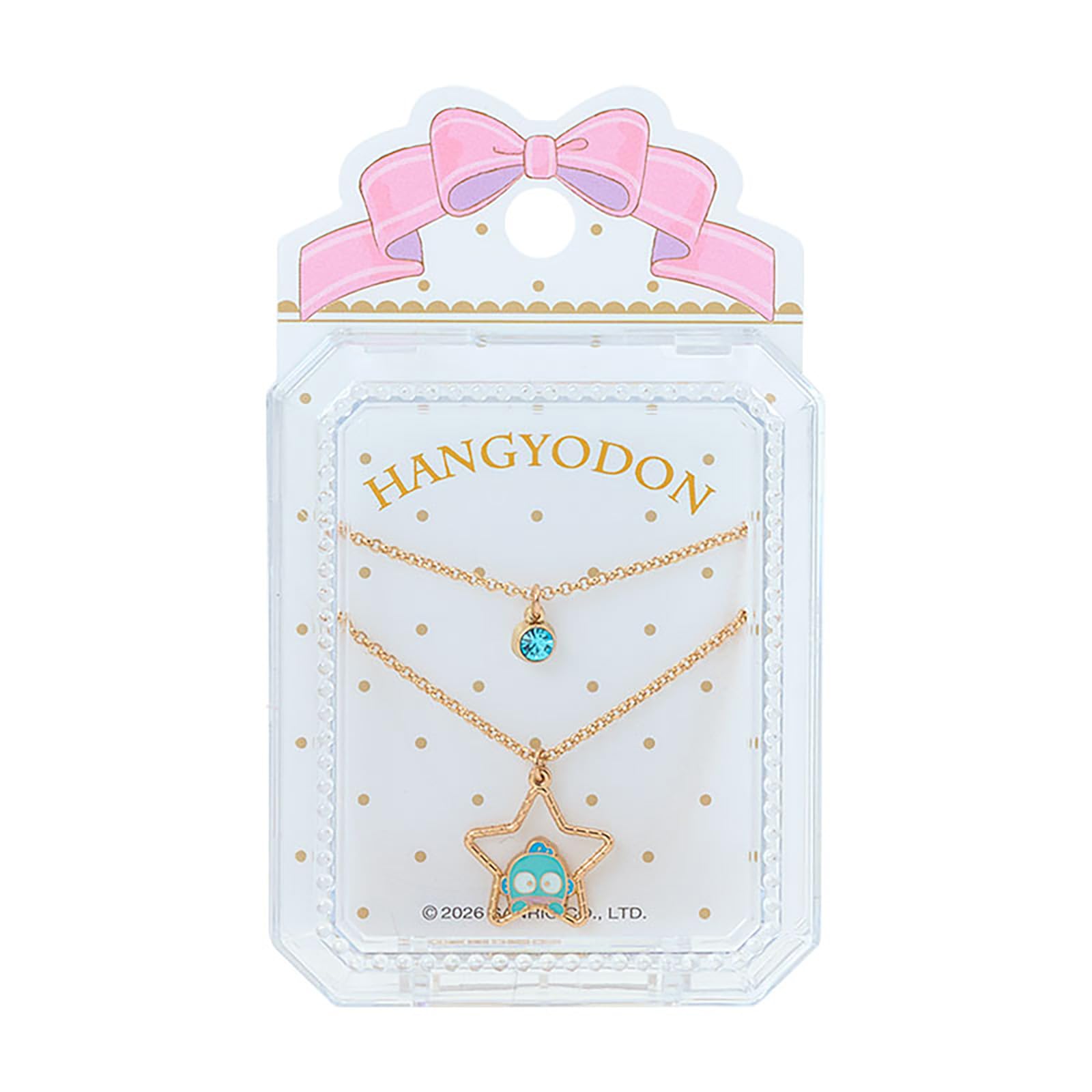Sanrio Hangyodon Necklace 2-Piece Set