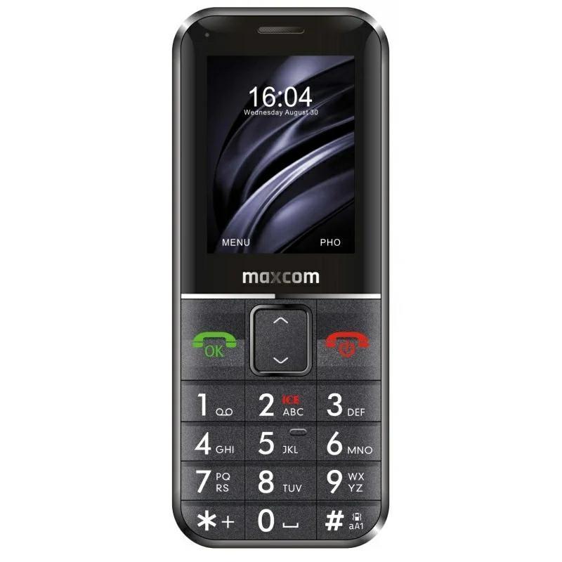 Maxcom Comfort Mm735 Ze Stacją Ładującą+ Opaska Sos Czarny/Black