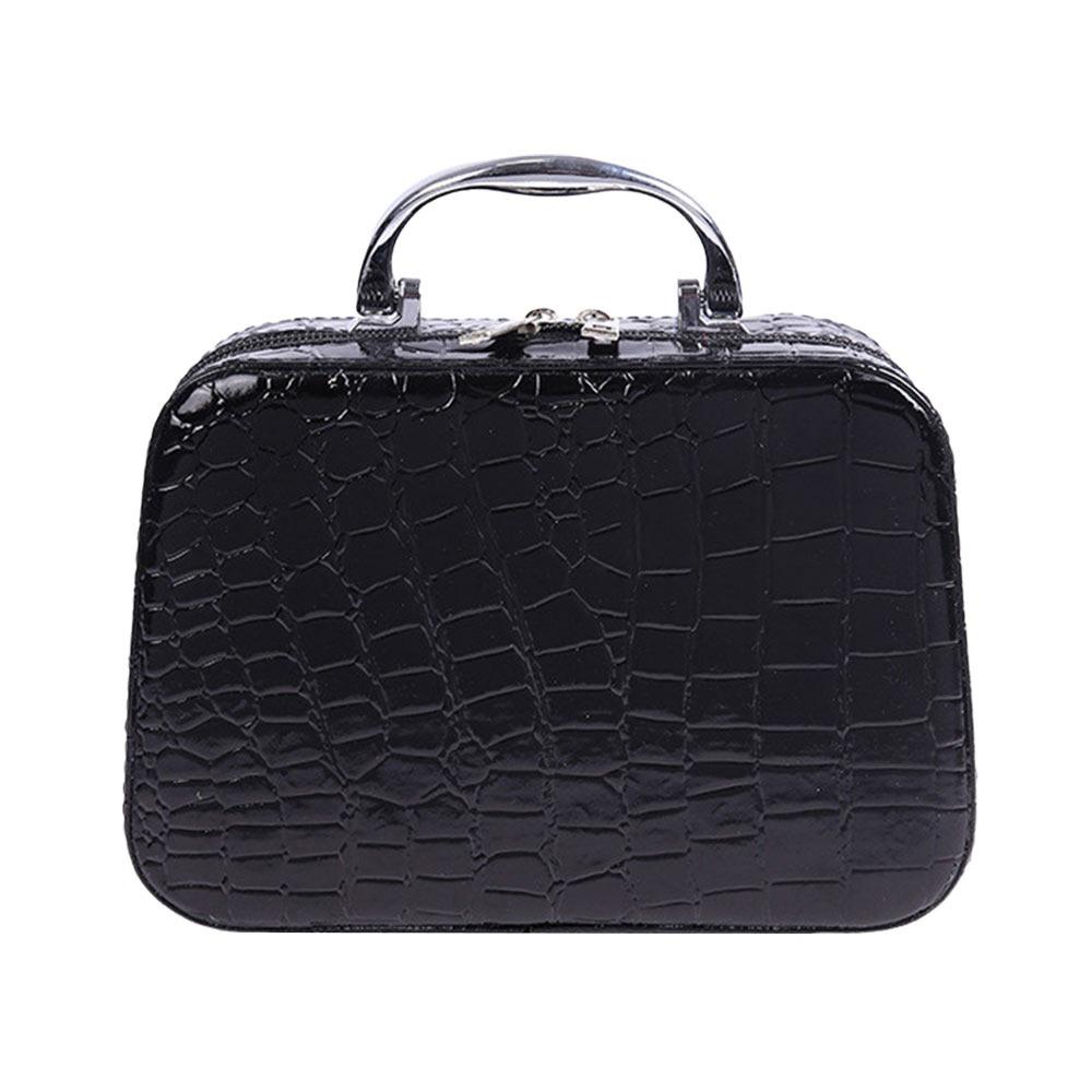 

Органайзер для туалетных принадлежностей для путешествий большой вместимости, водонепроницаемая косметичка, портативная косметичка чёрный