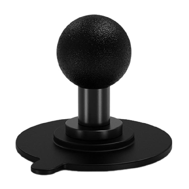 

1inch Ballhead Aluminum Alloy Suction Cup Mount For Action Cameras Secure Adhesive for Multiple Surfaces Metal Plastic 1