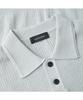 Keoseuuteommellou Gray Textured Classic Collar Sweater Cwwam26412Gyl