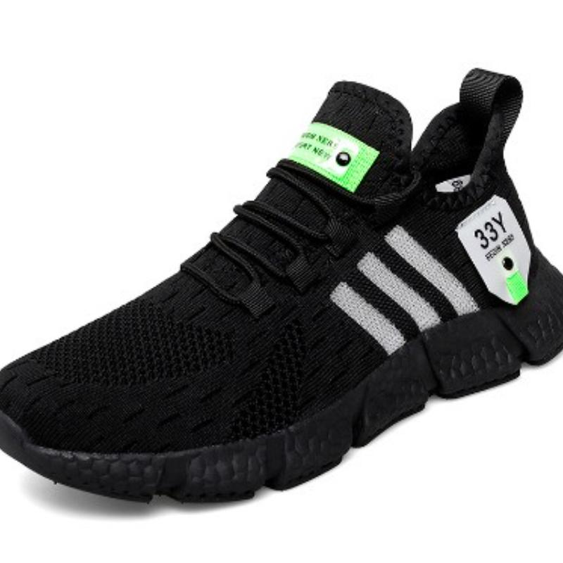 Summer New Breathable Running Shoes Casual Comfortable Mesh Breathable Sports Shoes Fashionable Versatile Men'S Sneakers