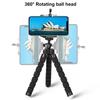 Sponge Octopus Tripod - Universal Lazy Phone Holder & Portable Camera Stand with Mobile Phone Clip
