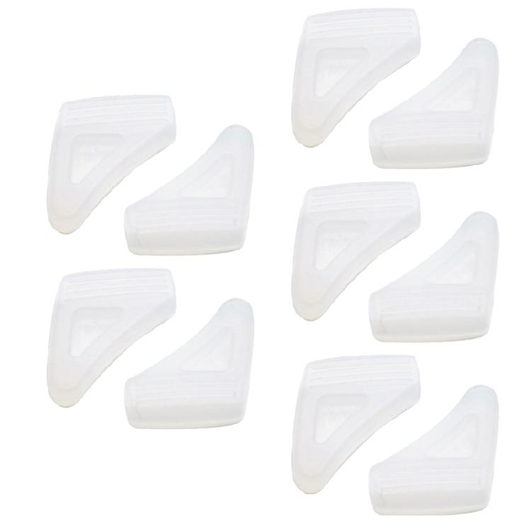 5 Pair Triangular Eyeglasses Antislip Pad for Daily Comfortable Wear Glasses Ear Gripper Support Holder for Sport Safe