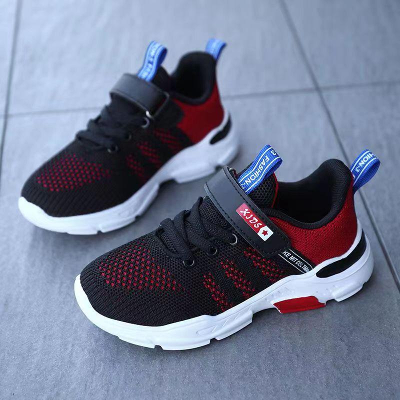 Students Boys Spring and Autumn Waterproof Leather Elementary School Shoes Small Boys Middle and Older Children Non-slip Sneakers