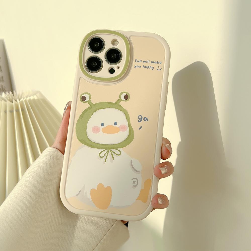 Cartoon Cute Animal Phone Case Suitable for iPhone 13, iPhone 14, iPhone 16 Pro Max