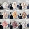 New Designer Gift Luxury Furry Faux Fur Winter Scarf for Women