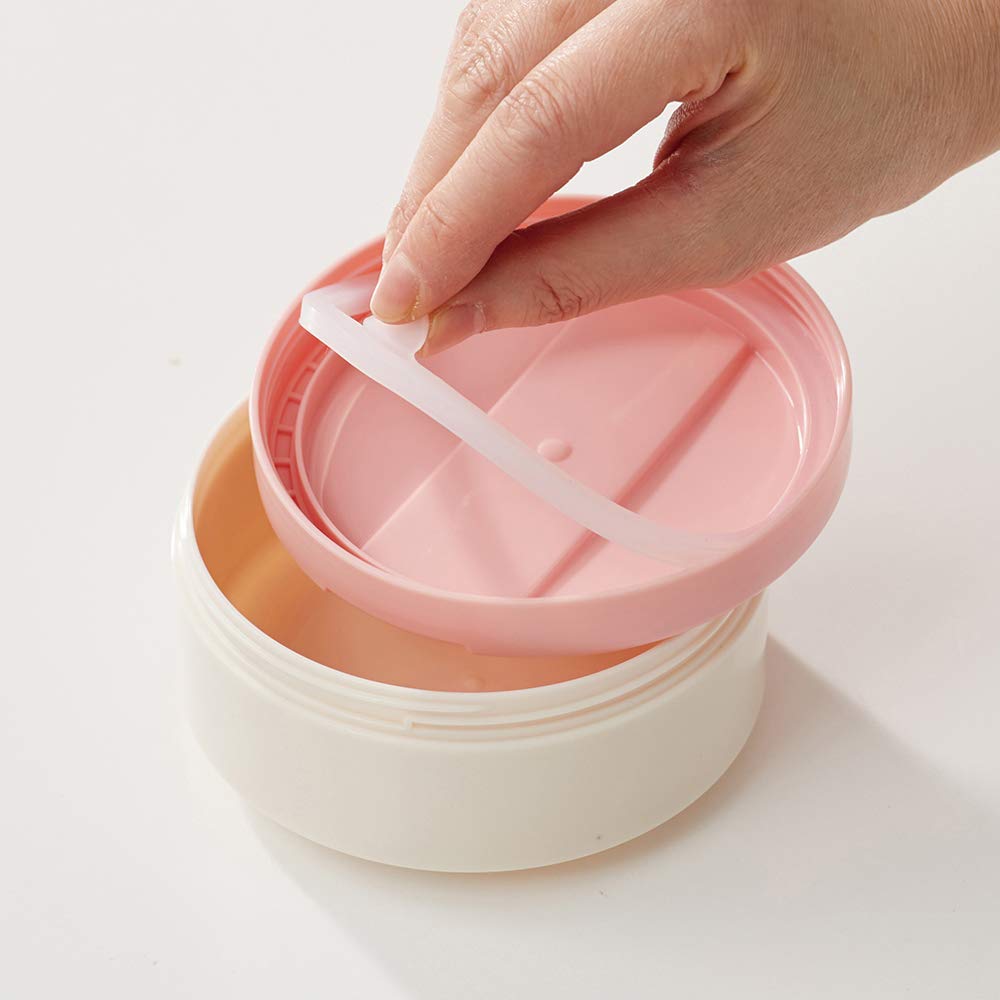 Skater Vacuum Insulated Stainless Steel Lunch Sweet Dot STLBT6 Box, 600ml, Pattern, Pink,