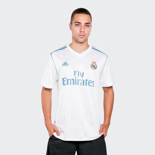 Adidas Real Madrid 17-18 Season Home Jersey With Letter Logo Stripes