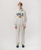 Yale Small Two-Tone Arch Sweatpants_Oatmeal