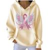 Autumn Women's New Ribbon Wings Color Matching 3D Printing Casual Sweater
