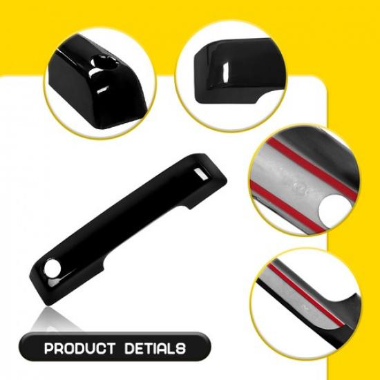 4Pcs Exterior Door Handle Cover For -24 Ford F-250/F-350/F-450 Super Duty EA