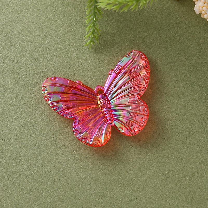 Iridescent 3D Butterfly Charms: Handmade DIY Phone Case and Hair Accessories