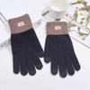 Couple's Windproof Touchscreen Gloves - Multiple Colors, Autumn/Winter, Sweet Simple Style for Middle School Students