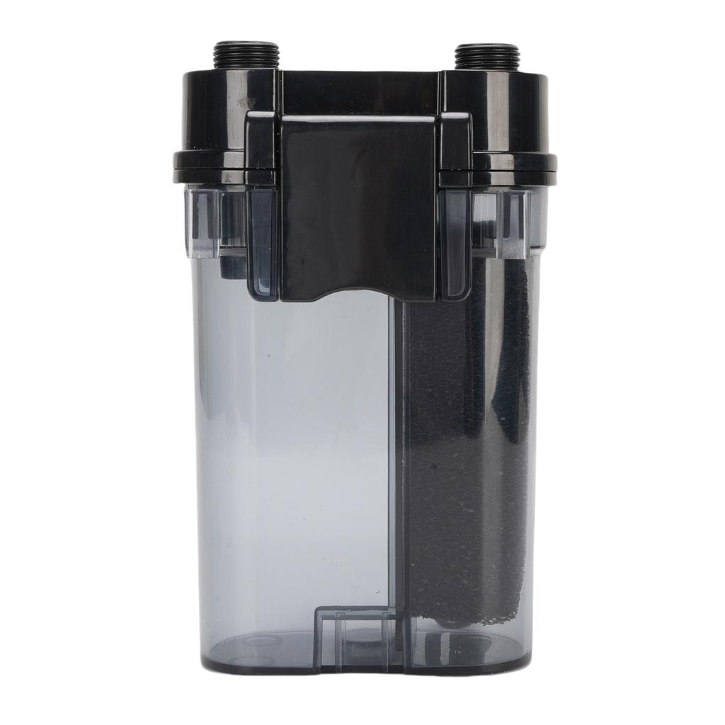 Fish Tank Filter External Hanging Bucket Low Water Level Filter for Aquarium Tanks Fish Ponds 450L H 6W US Plug 110V