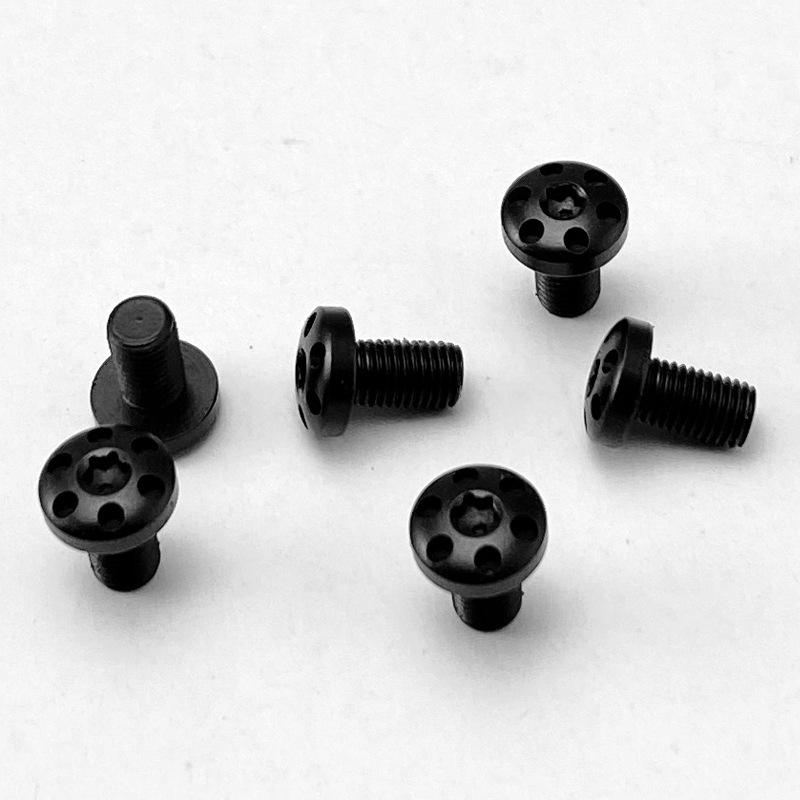 4pcs Grip Handle Screws with Key for 1911 Models DIY Making Replace Wood Guard Accessories Nails Parts Repair