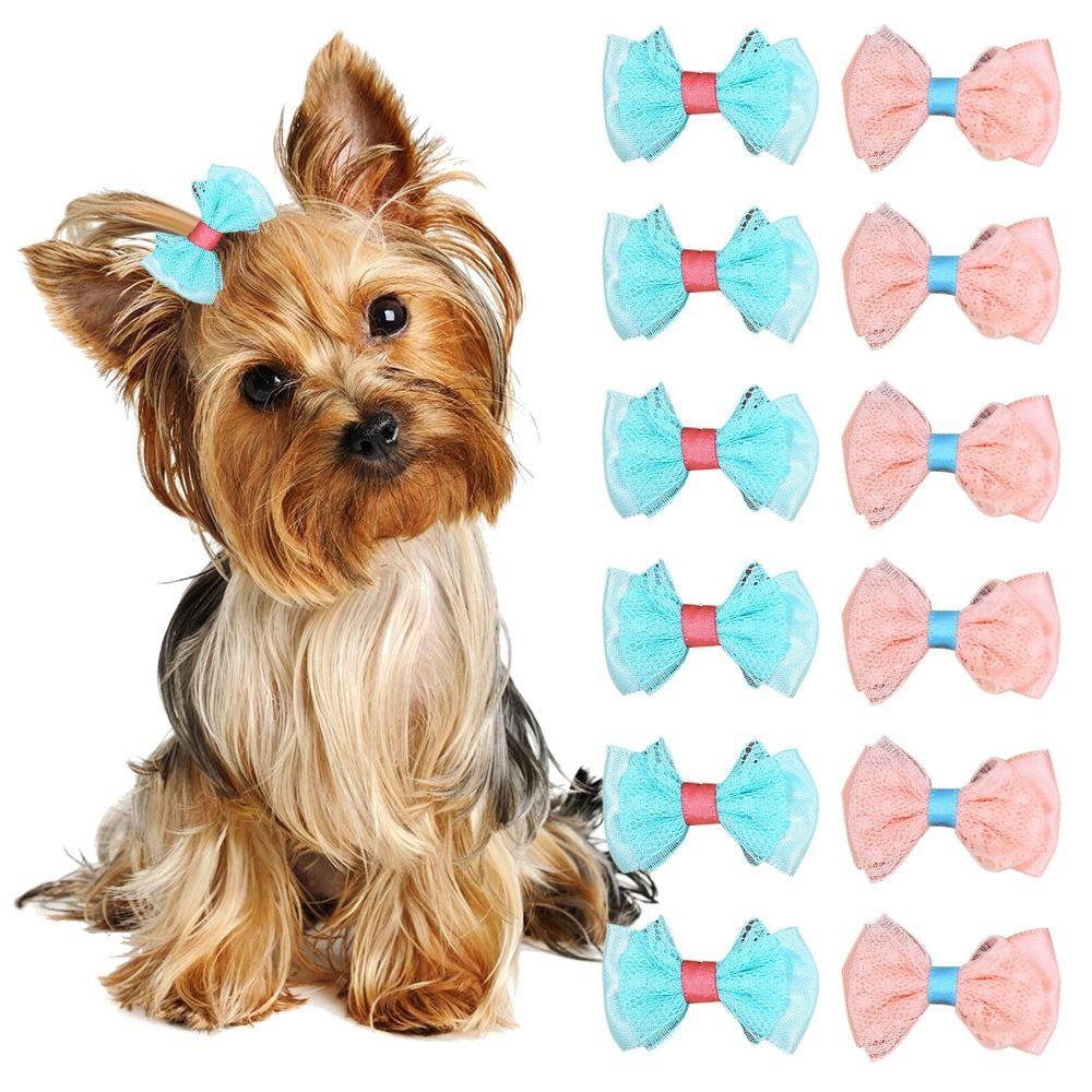 

10PCS Fashion Pet Supplies Butterfly Bows Cat Sweet Bow Dog Hair Clips Hair Barrette Bow Hairpins