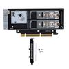 M.2 NVME To Pcie5.0 X8 Expansion Card High Speed NVMe PCIe Splitter Adapter Card for Computer