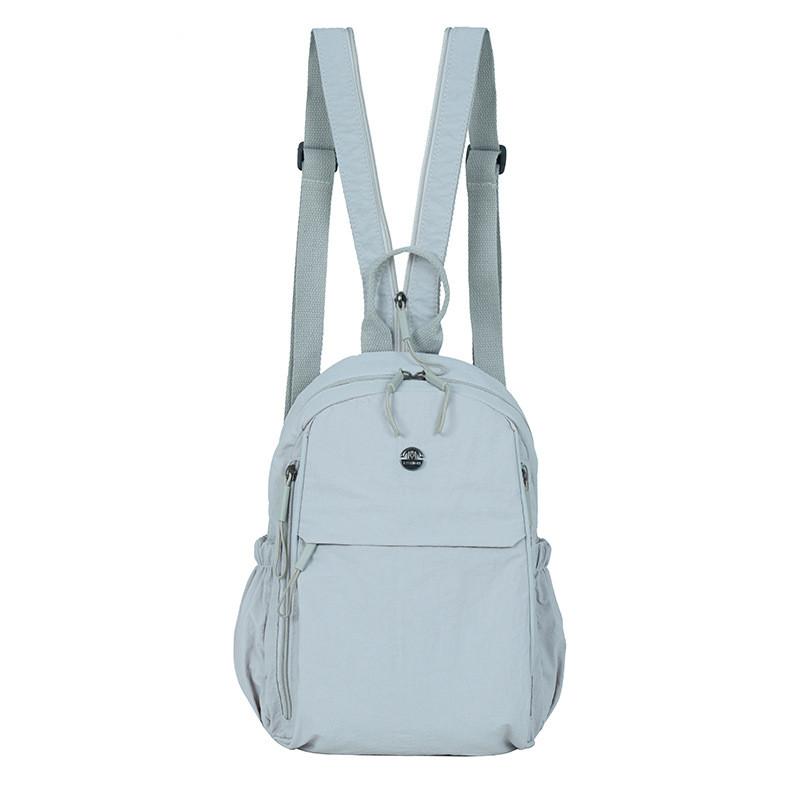 Urban Minimalist Nylon Crossbody Bag With Zipper Closure For Daily Use