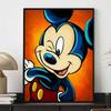 Disney Diamond Painting Mickey Pop Art Illustration DIY 5D Cartoon Mosaic Cross Stitch Gift Room Decoration