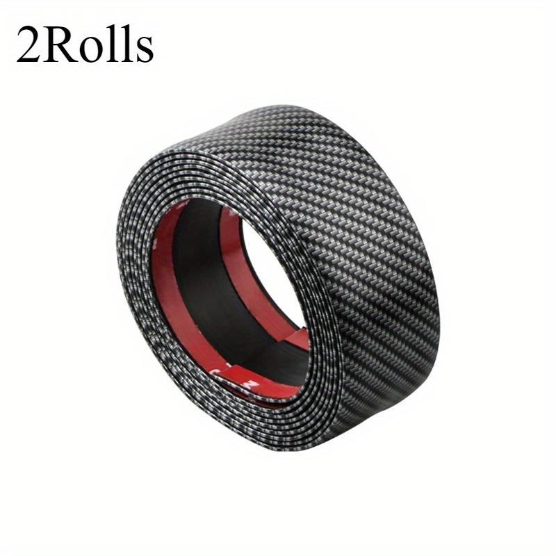 

2 м Длина Наклейки на Автомобиль Защита Порога Двери от Царапин Резиновая Полоса Углеродное Волокно Защита Порога Автомобиля Пленка на Бампер Наклейка Автостайлинг 2M чёрный