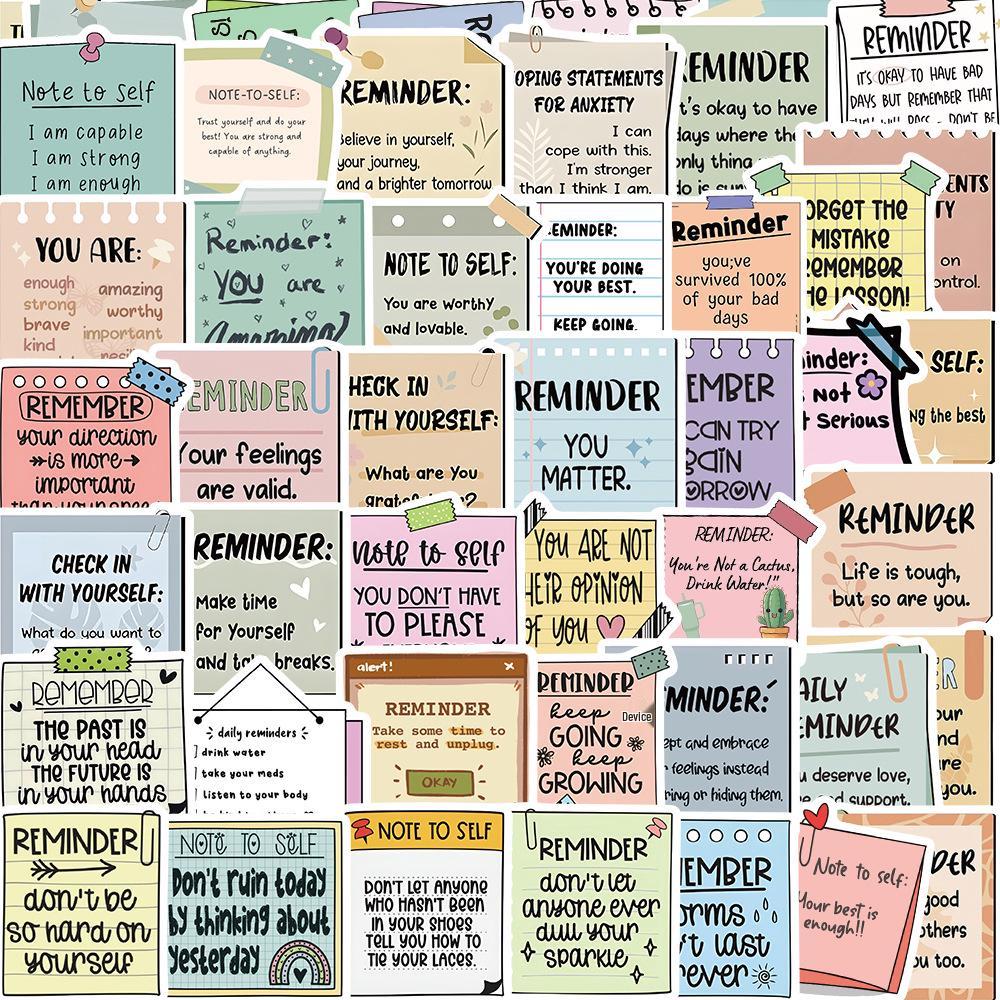 50 листов водонепроницаемых стикеров для граффити - Идеально для гитар, блокнотов и чемоданов TT246