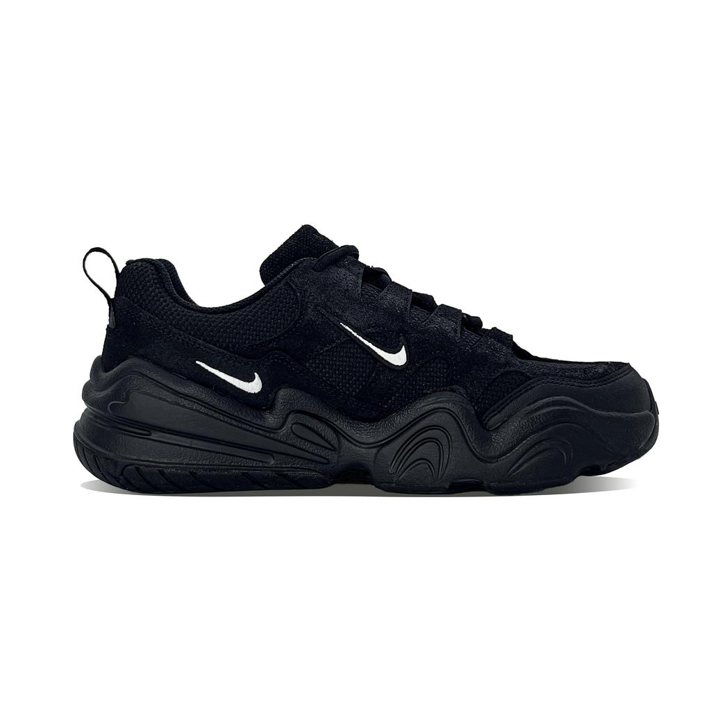 Nike Tech Hera Night Kiss Abrasion Resistant Lightweight Low top Casual Shoes Unisex Black White FJ9532-101(Team1047-)